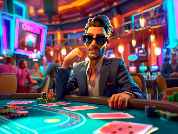 gambling artinya mobile app installation screen showing Android, iOS, and web options